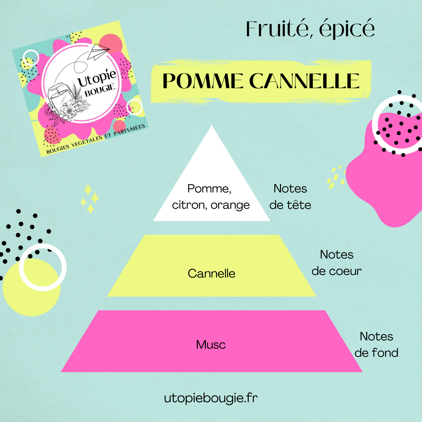 Tablette 'Pomme Cannelle'